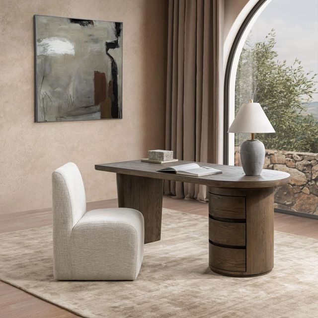 Classic Home Estelle Soft Cocoa Desk-1