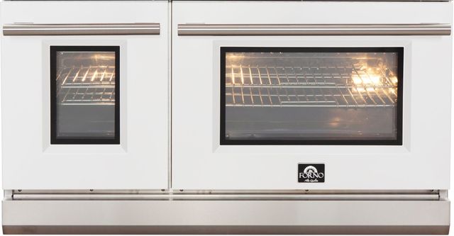 FORNO® 48" White Steel Range Door