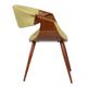 Armen Living Butterfly Green Dining Chair-4