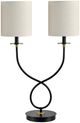 Crestview Collection Dallon Black Dual Shade Table Lamp-0
