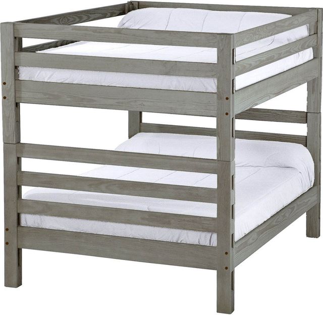 Crate Designs™ Furniture Storm Full XL/Full XL Ladder End Bunk Bed-0