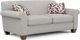 Flexsteel® Dana Light Gray Loveseat-1