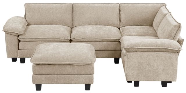 Homelegance® Dublin 5-Piece Taupe Modular Sectional -2