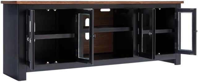 Signature Design by Ashley® Wildenauer Black/Brown TV Stand-4