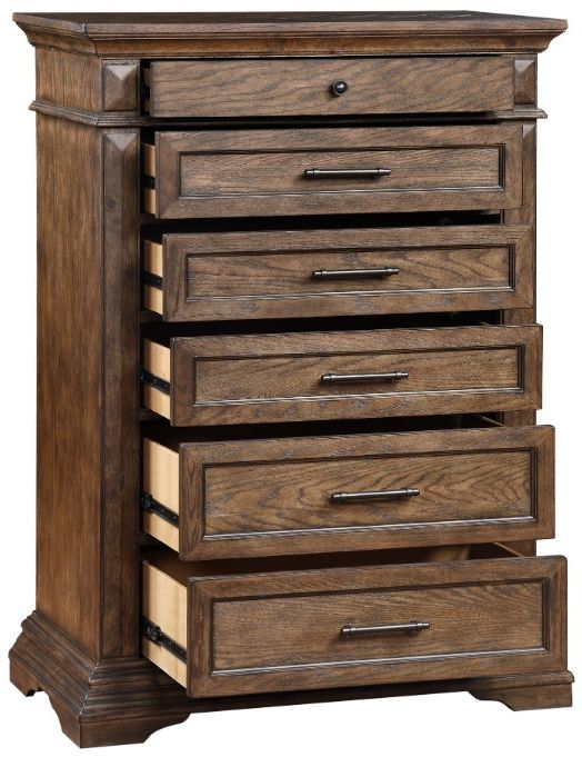 New Classic® Home Furnishings Mar Vista Walnut Chest-3