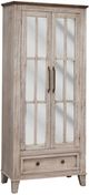 International Furniture Direct Sahara Brown Caramel/Light Cream Cabinet-0