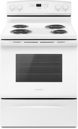 Amana® 30" White Freestanding Electric Range