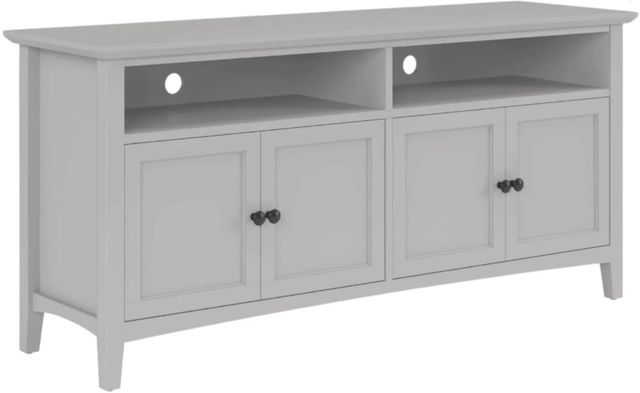 Modus Furniture Grace Elephant Gray 64" Entertainment Console-0