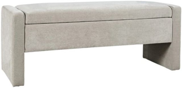 Jofran Inc. Braun Gray Storage Bench-0
