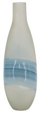 A & B Home Blue/White 16" Vase-3