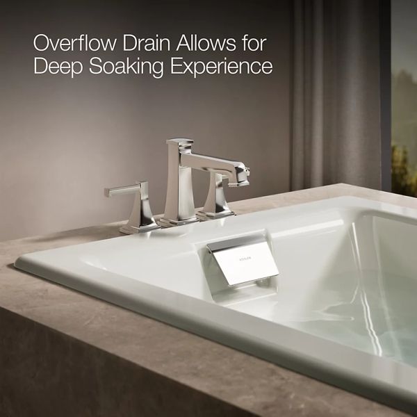 KOHLER® Tea-For-Two® Dune 71.75" X 36" Drop-In/undermount Whirlpool Bath-4