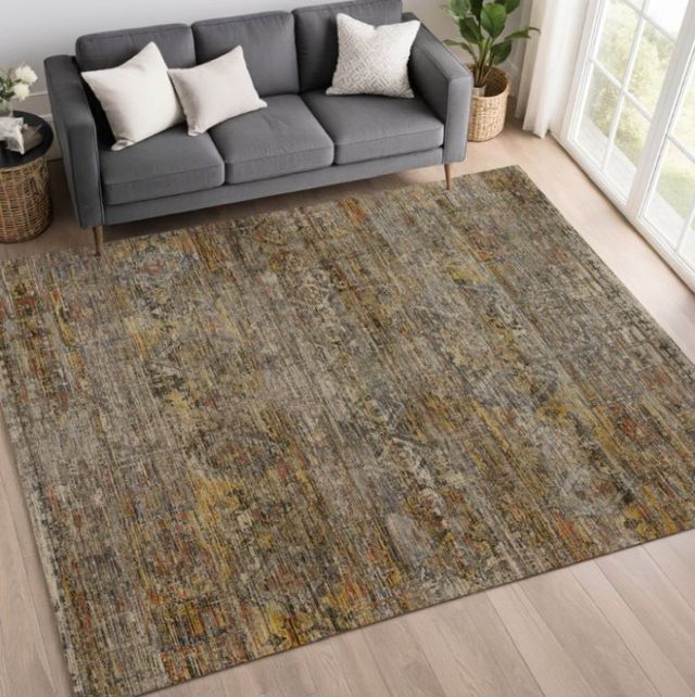 Dalyn™ Rug Company Vico VC7 Gray 5'x8' Area Rug-1