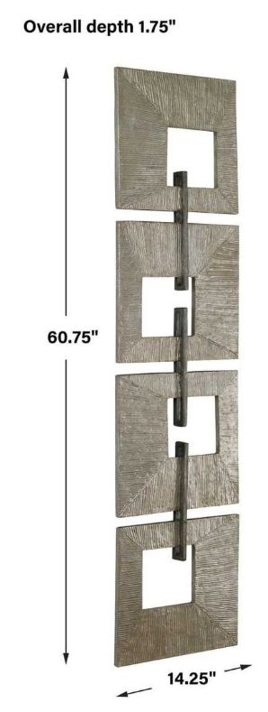 Uttermost® Linked Champagne Gold Wall Decor-2