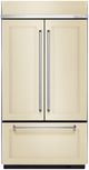 KitchenAid® 42 in. 24.2 Cu. Ft. Panel Ready Built In French Door Refrigerator-1