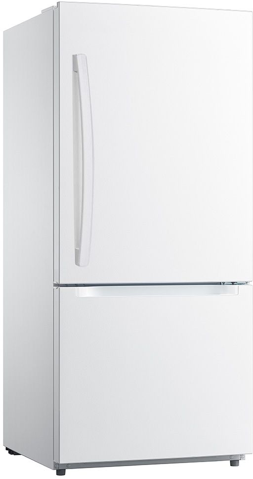 Moffat 18.6 Cu. Ft. White Bottom Freezer Refrigerator-0