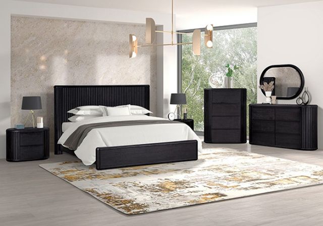 Furniture of America® Hildesheim Black Chest-1