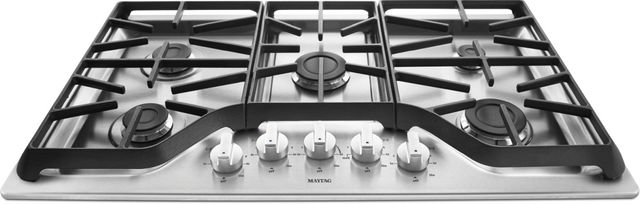 Maytag® 36" Stainless Steel Gas Cooktop-1