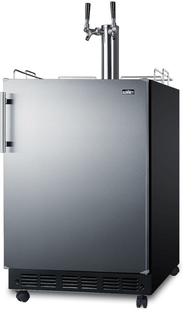 Summit® 24" Stainless Steel Wine Kegerator-3