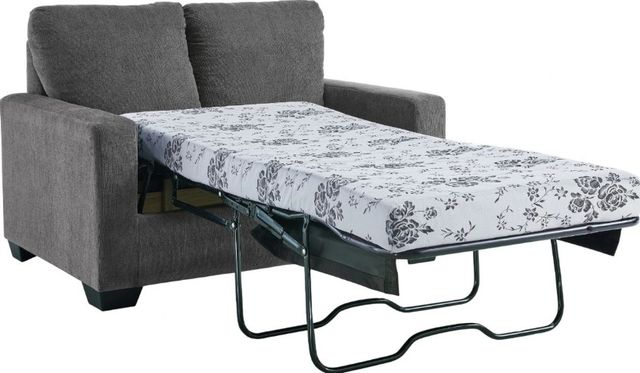 Signature Design by Ashley® Rannis Pewter Twin Sofa Sleeper-4