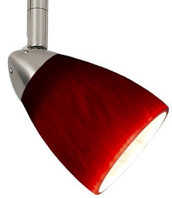 Cal® Lighting & Accessories Brushed Steel/Red Track Lighting-0