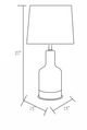 Surya Brae Brown/White Lamp-5