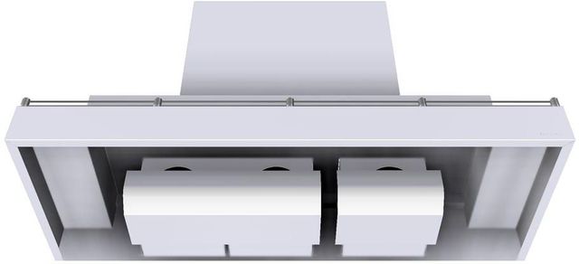 Vent-A-Hood® 54" White Contemporary Wall Mount Range Hood-2