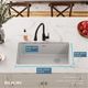 Elkay Quartz Classic® White 33" x 18-3/4" x 9-1/2" Single Bowl Undermount Sink-4