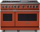Viking® 7 Series 48'' Spiced Cider Pro Style Dual Fuel Range with Griddle-0