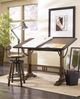 Hammary® Studio Home Brown Adjustable Stool-1