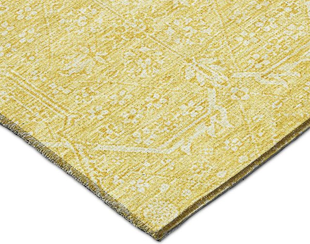 Dalyn™ Rug Company Solace SL12 Yellow 5'x8' Area Rug-2
