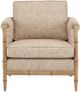 Currey & Company Merle Finn Safari/Weathered Walnut Chair-1