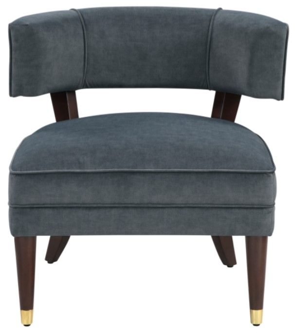 Homelegance® Wilson Dark Gray Accent Chair-2