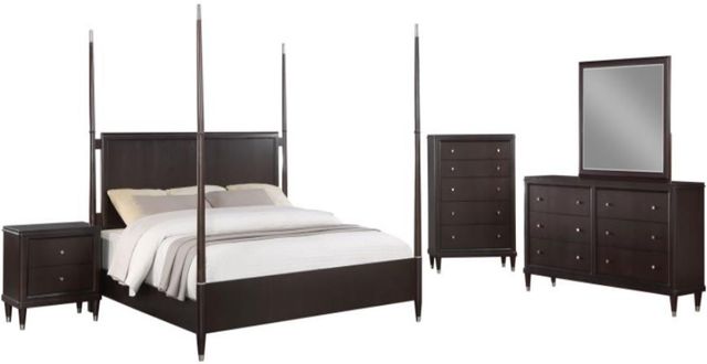 Coaster® Emberlyn 5-Piece Brown Queen Bedroom Set-0