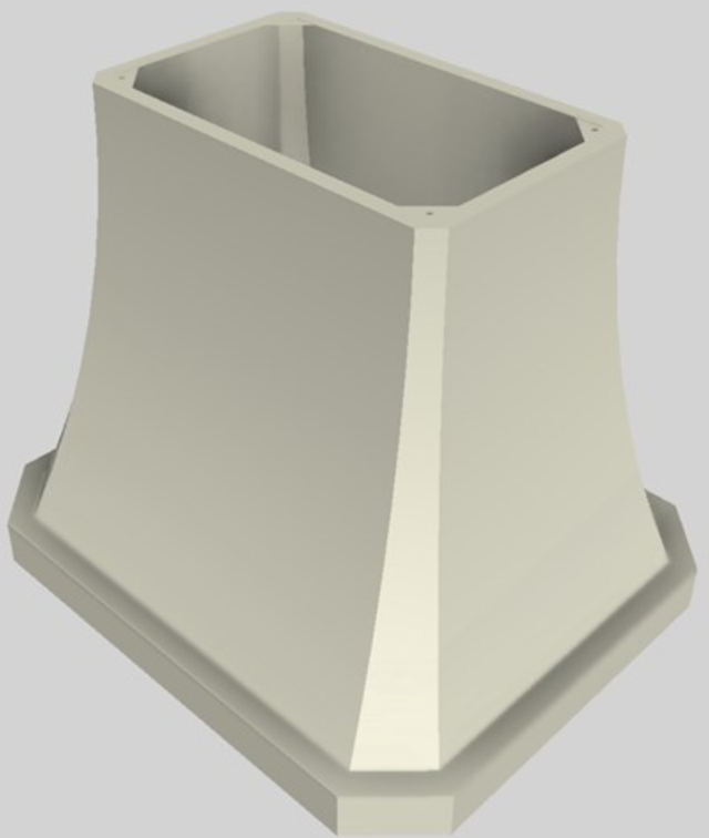 Vent-A-Hood® Designer Series 36" Biscuit Island Range Hood-3
