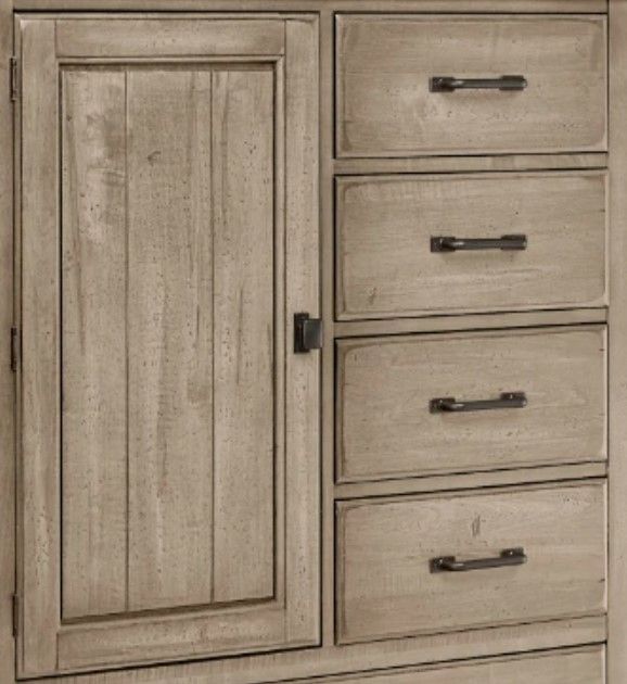 Artisan & Post by Vaughan-Bassett Cool Rustic Clear Maple Standing Chest-1