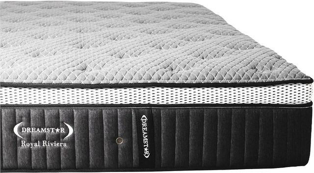 Dreamstar Bedding Luxury Collection Royal Riviera 15" Hybrid Medium Plush Euro Top Full XL Mattress in a Box-3