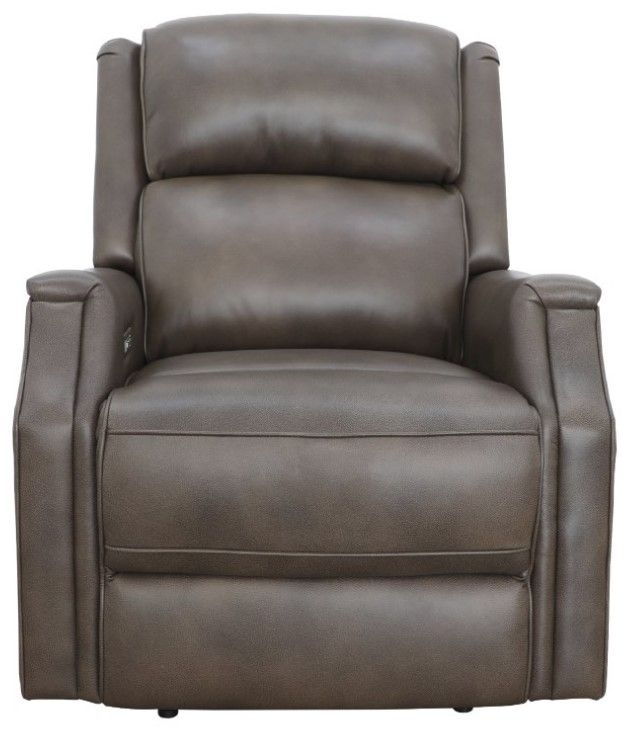 BarcaLounger® Conrad Clawson Mousse Leather Power Recliner-2