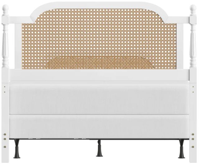 HH2 Home Melanie Classic White Queen Panel Bed without Frame-3