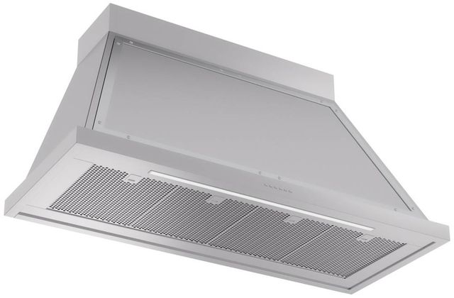 Ilve® Nostalgie II Noblesse 48" Stainless Steel Wall Mounted Range Hood with Chrome Trim-1