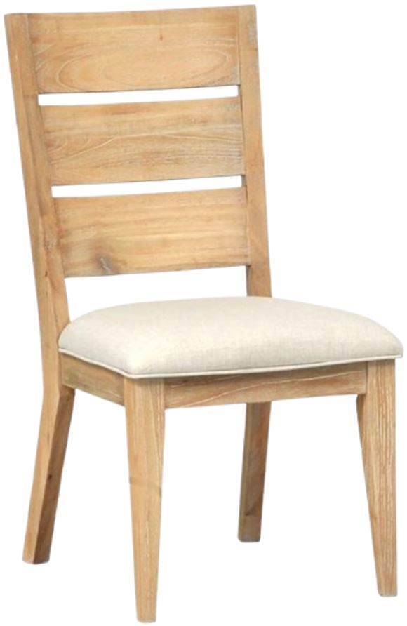 Napa Furniture Design Aria Beige Upholstered Dining Side Chair-0