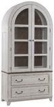 Liberty Furniture River Place Riverstone White/Tobacco Curio Cabinet-0