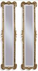 Bassett Mirror Helena 2-Piece Gold Panel Mirror Set-0
