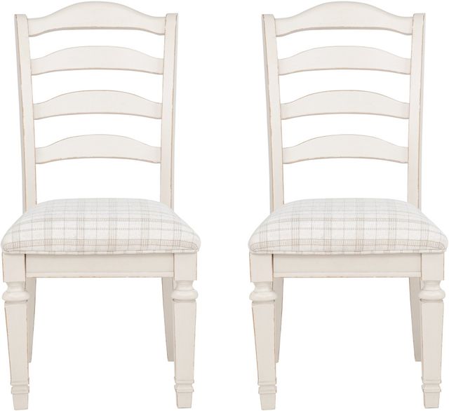 Powell® Stanbury 2-Piece Antique White Side Chair Set-3