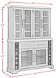 Elements International Montrose Espresso Server and Hutch with LED Light-2