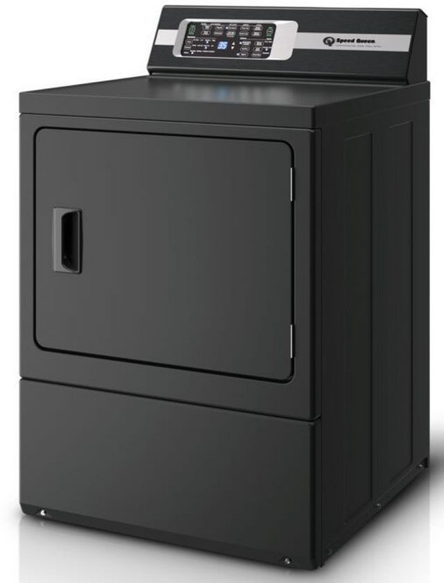 Speed Queen® DR7 7.0 Cu. Ft. Matte Black Gas Dryer-3
