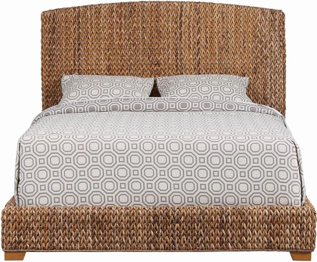 Coaster® Laughton Amber Brown California King Bed-1