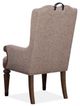 Magnussen Home® Durango Willadeene Brown Upholstered Host Arm Chair-2