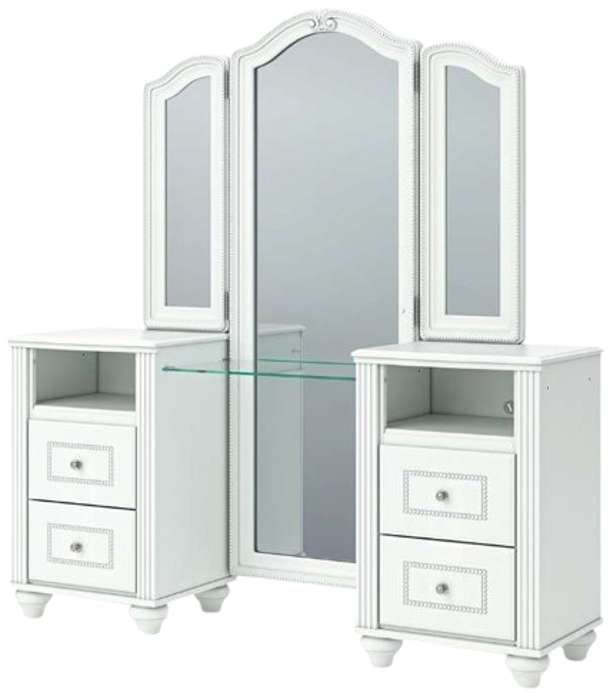 Signature Design by Ashley® Maylilly White Vanity with Mirror-2