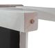 Liberty Furniture Brook Bay Gray/Textured White Upholstered Dining Bench-5