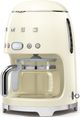 Smeg 50's Retro Style Cream Drip Filter Coffee Machine-2